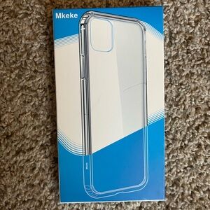 Mkeke Shockproof Slim Clear Case 6.1” Phone